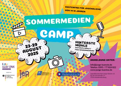 Sommermediencamp für Jugendliche